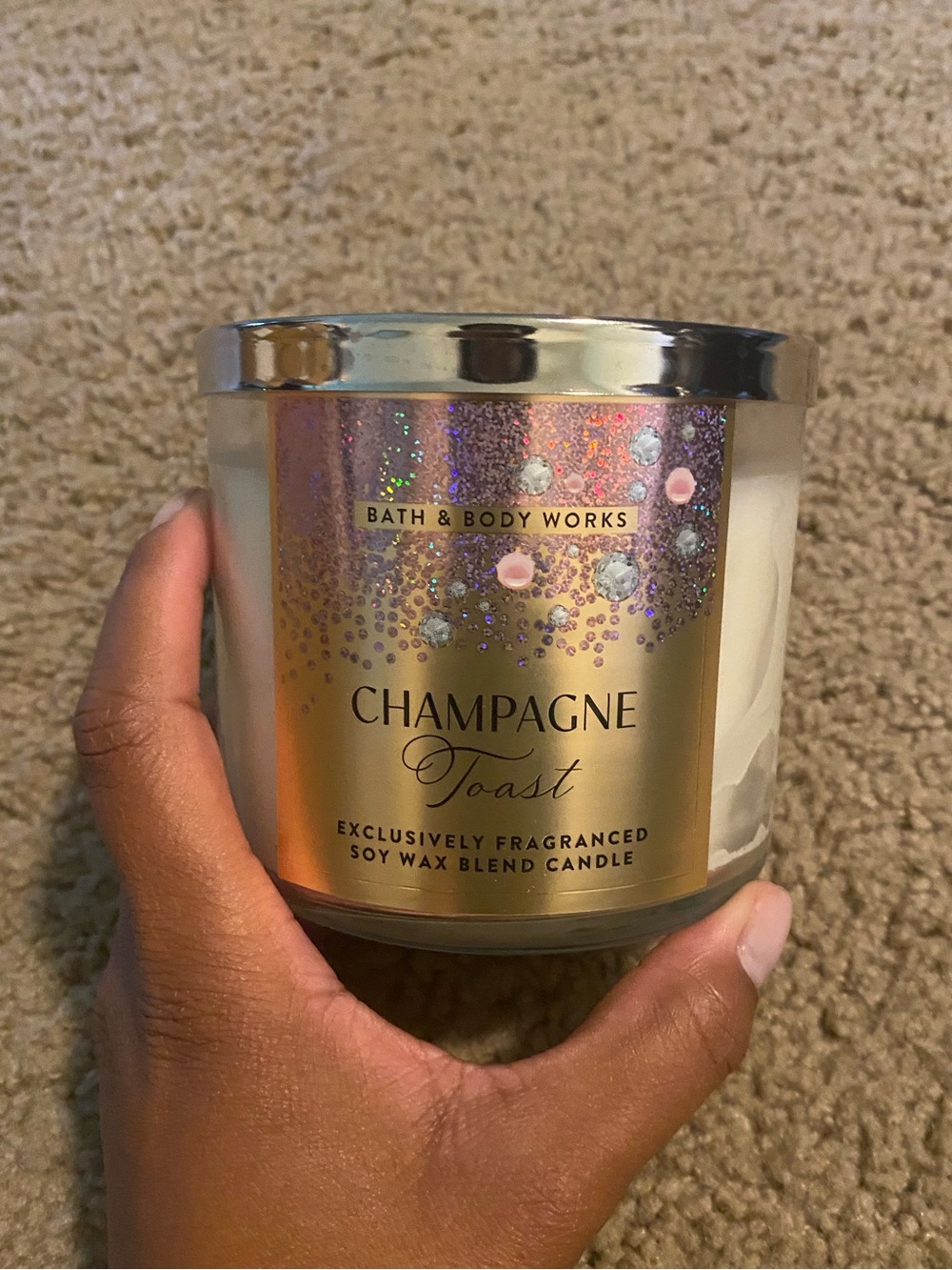 Bath & Body Works Champagne Toast Candle